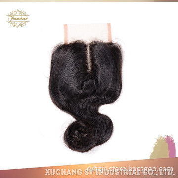 100 Human Hair Malaysian Virgin Hair Body Wave With Closure, Natural Color Factory Price Premium Quality Hair